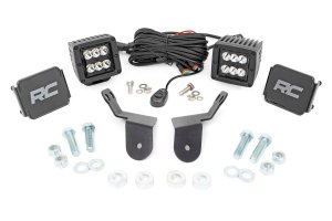 Honda Pioneer 1000-6 Deluxe Crew LED Light Kit - Cage Mount - Rough Country - 2